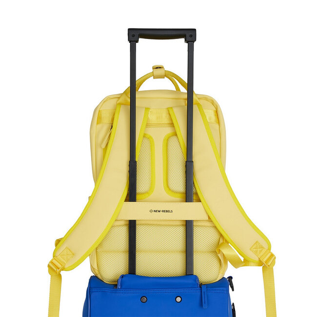 New Rebels William-Milwaukee Handel Backpack 15 Inch - Butter Yellow