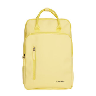 New Rebels William-Milwaukee Handel Backpack 15 Inch - Butter Yellow