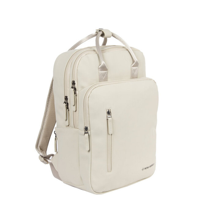 New Rebels William-Milwaukee Handel Backpack 15 Inch - Beige