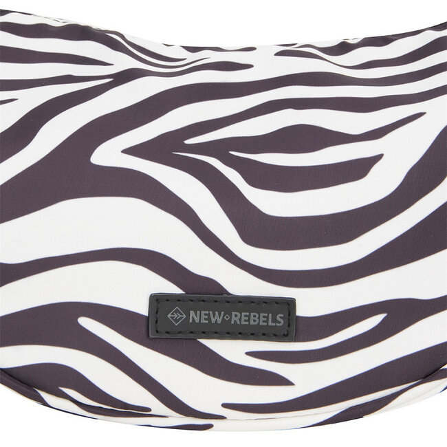 New Rebels Stay Wild Crossbody/Slingbag - Zebra