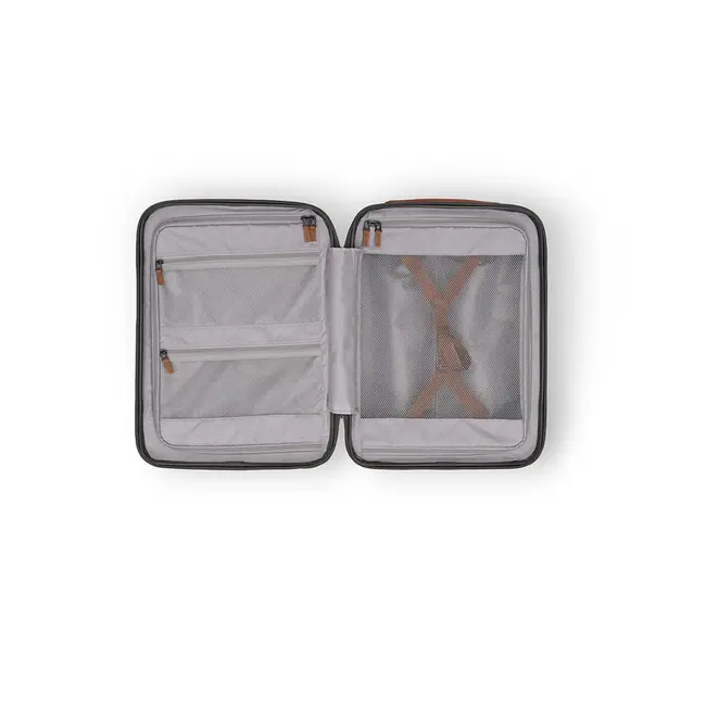 The Chesterfield Brand Handbagage Koffer met Voorvak 'Zuna' Urban Graphite