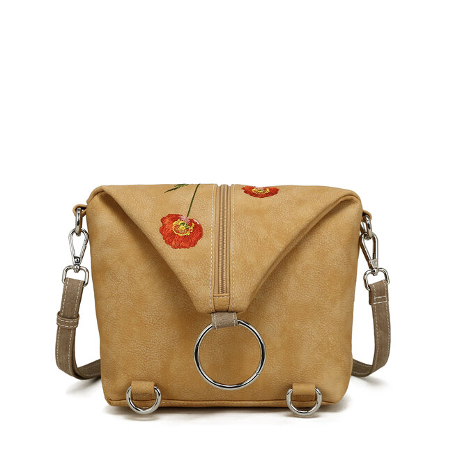 Hi-di-Hi 'Wildflower' 4-in-1 tas - Beige