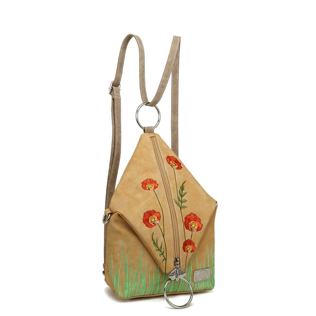 Hi-di-Hi 'Wildflower' 4-in-1 tas - Beige