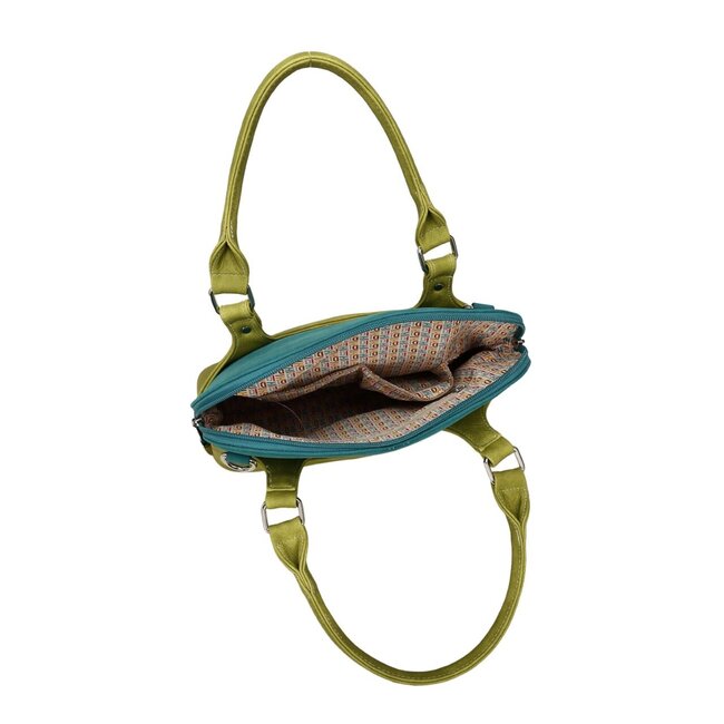 Hi-di-Hi 'Pippo' Hand/Schoudertas Green/Petrol