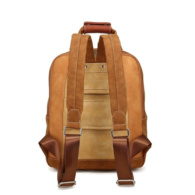 Hi-di-Hi 'Passage' Rugzak Cognac/Orange - PG03