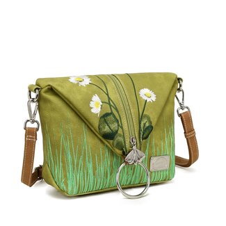 Hi-di-Hi 'Wildflower' 4-in-1 tas - Light Green