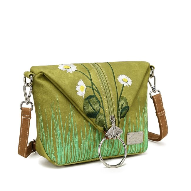 Hi-di-Hi 'Wildflower' 4-in-1 tas - Light Green