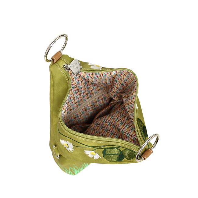 Hi-di-Hi 'Wildflower' 4-in-1 tas - Light Green