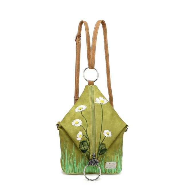 Hi-di-Hi 'Wildflower' 4-in-1 tas - Light Green