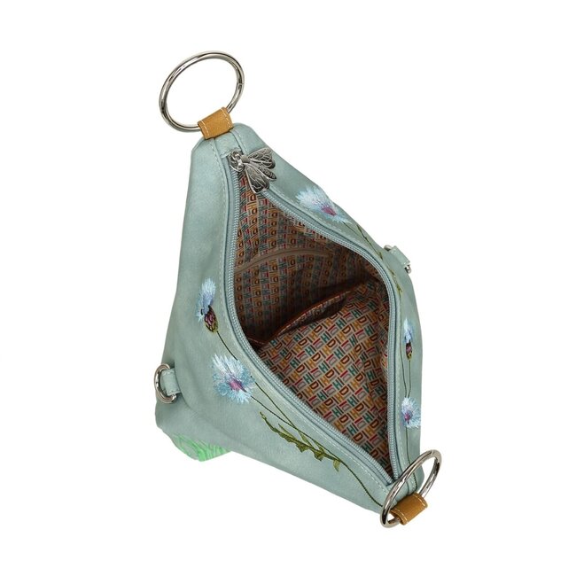 Hi-di-Hi 'Wildflower' 4-in-1 tas - Light Blue
