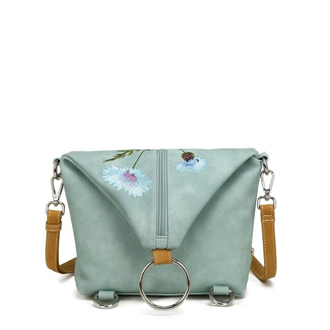 Hi-di-Hi 'Wildflower' 4-in-1 tas - Light Blue