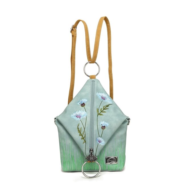 Hi-di-Hi 'Wildflower' 4-in-1 tas - Light Blue