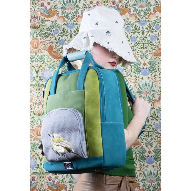 Hi-di-Hi 'Passage' Rugzak Cognac/Orange - PG03