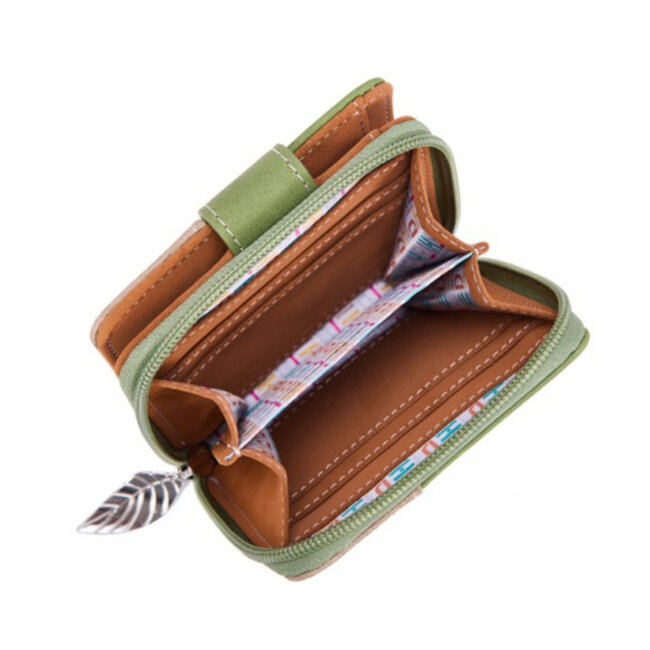 Hi-di-Hi 'Little Magpie' Green/Beige - LTM10