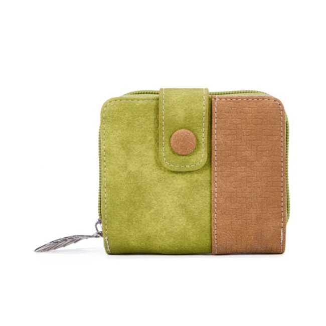 Hi-di-Hi 'Little Magpie' Cognac/Green - LTM09