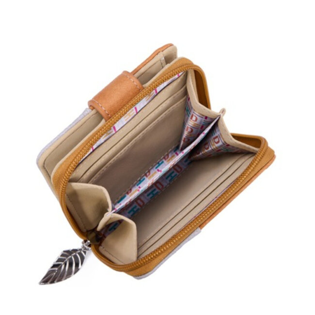 Hi-di-Hi 'Little Magpie' Orange/L.Grey/Beige - LTM06