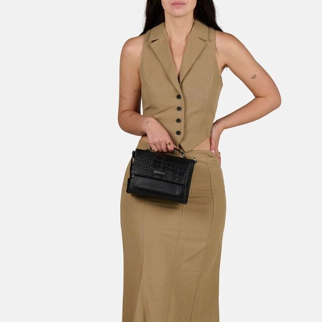 Burkely  'Cool Colbie''Citybag Small - Black