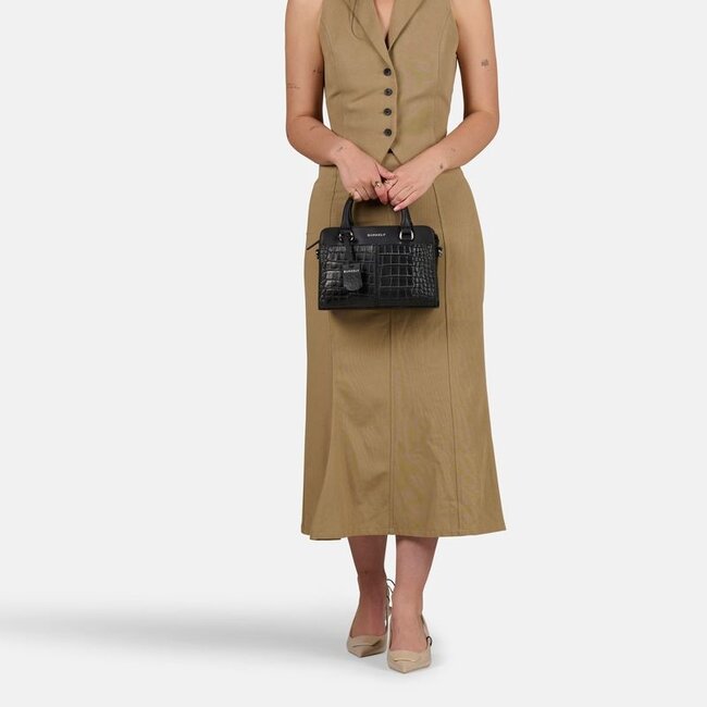 Burkely  'Cool Colbie' Handbag Small - Black