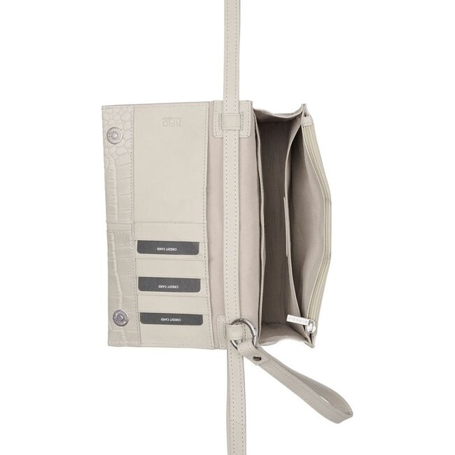Burkely  'Cool Colbie' Phone Bag - Grey