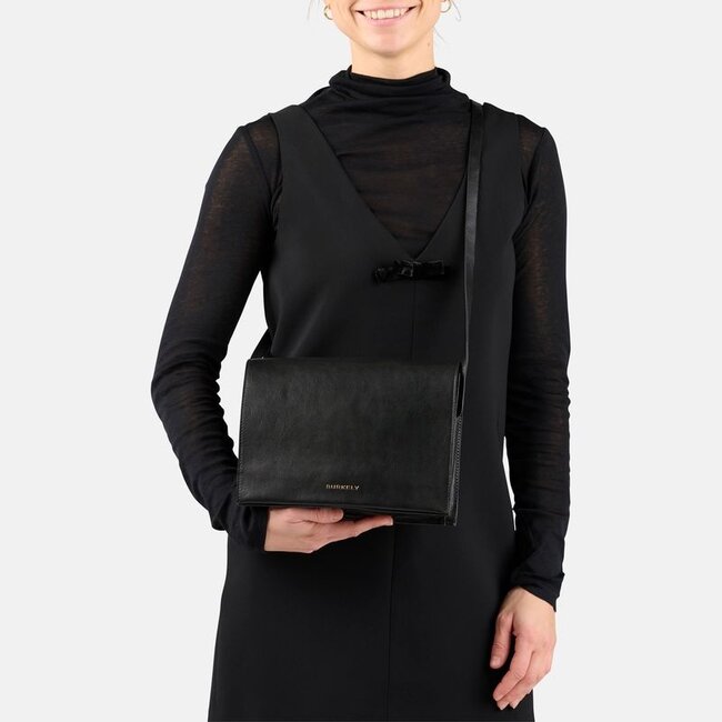 Burkely  'Fine Florence' Satchel Bag - Black