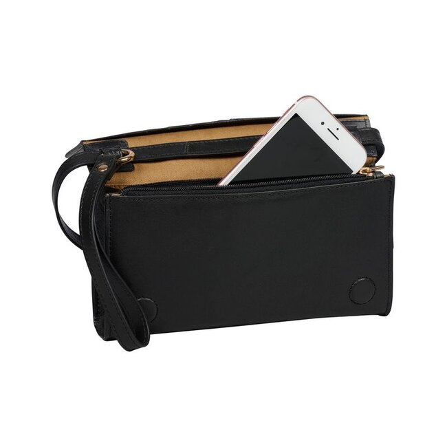 Burkely  'Fine Florence' Phone Bag - Black
