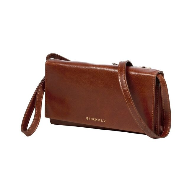 Burkely  'Fine Florence' Phone Bag - Chestnut