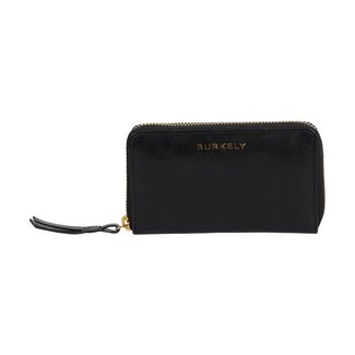 Burkely 'Fine Florence' Medium Zip Around Wallet - Black