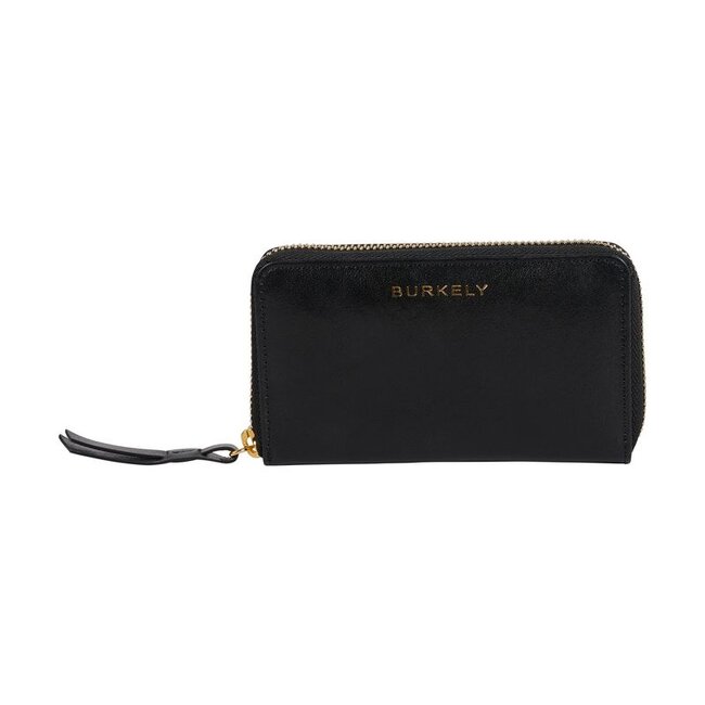 Burkely  'Fine Florence' Medium Zip Around Wallet - Black