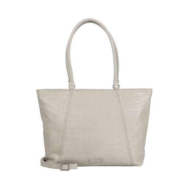Burkely  'Cool Colbie' Wide Tote 15,6  - Grey
