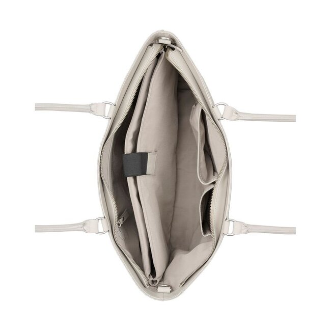 Burkely  'Cool Colbie' Wide Tote 15,6  - Grey