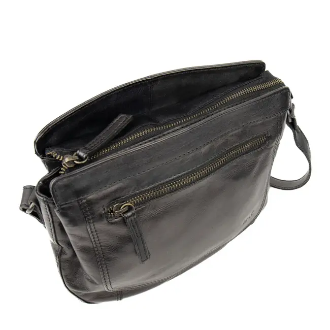 Bear Design Schoudertasje 'Miley' Zwart