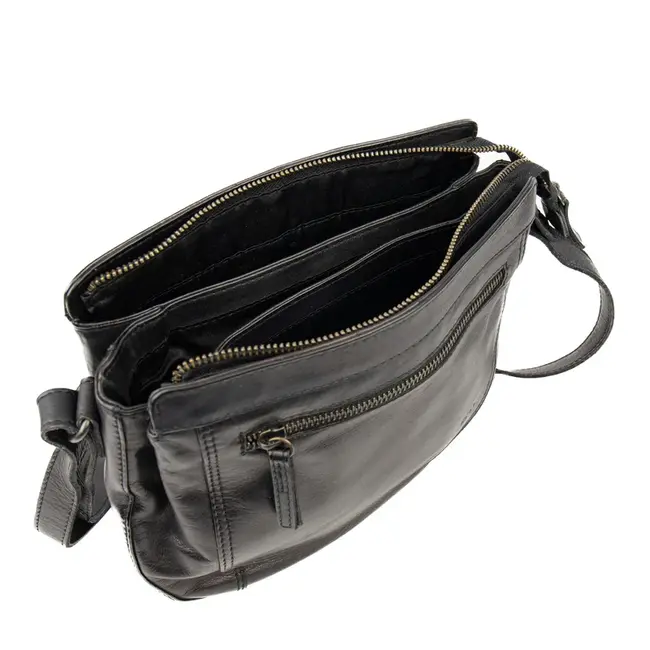 Bear Design Schoudertasje 'Miley' Zwart