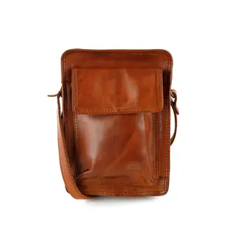 Bear Design Schoudertasje 'Carmen' Cognac