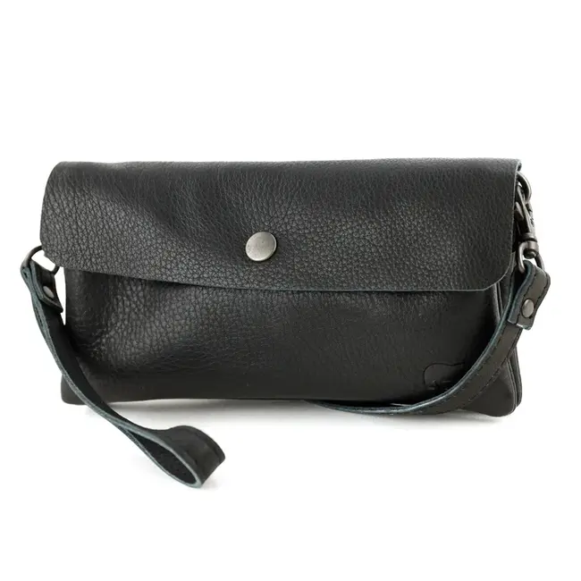 Bear Design Clutch/Mini schoudertasje 'Lydia' Zwart