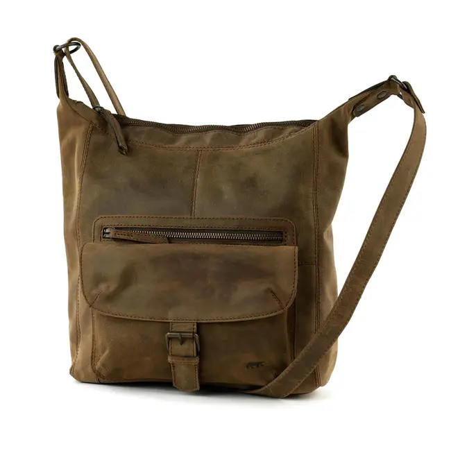 Bear Design Schoudertas 'Anna' Dark Nature Collectie