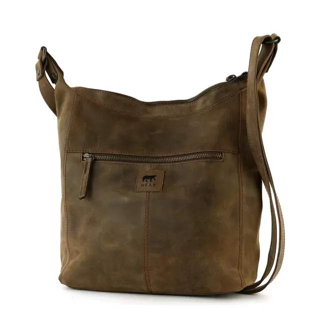 Bear Design Schoudertas 'Anna' Dark Nature Collectie