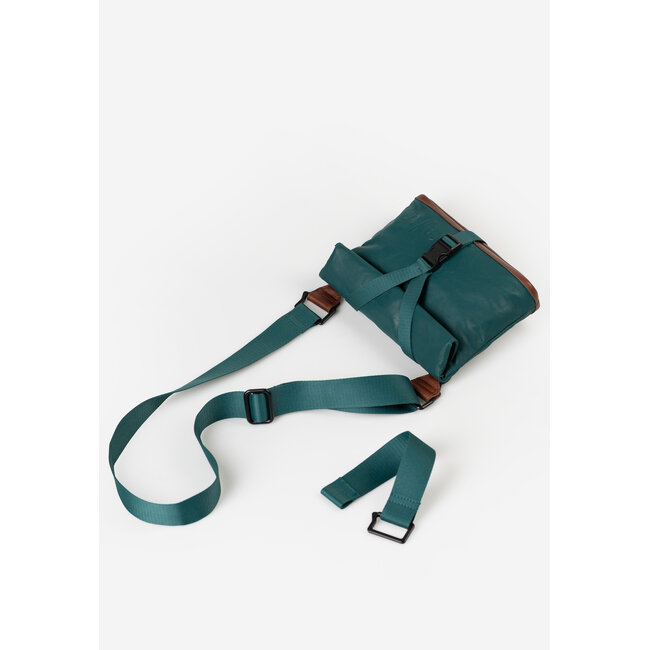 Aunts & Uncles 'Tsu' Transformative Teal - Schoudertas en Heuptas