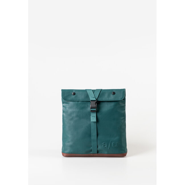 Aunts & Uncles 'Yao' Tranformative Teal - Schoudertas