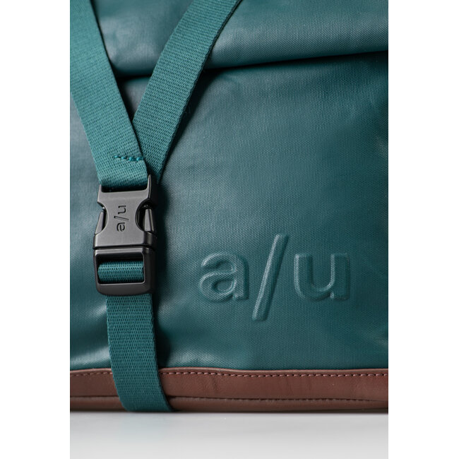 Aunts & Uncles 'Yao' Tranformative Teal - Schoudertas