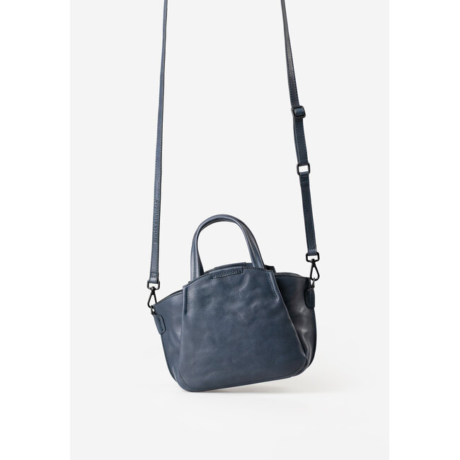 Aunts & Uncles Hand/Schoudertas 'Mrs. Plum Crumble' - Navy Blue