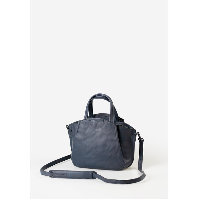 Aunts & Uncles Hand/Schoudertas 'Mrs. Plum Crumble' - Navy Blue