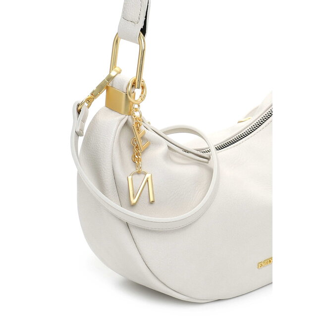 Emily & Noah 'Judith' Hand/Schoudertas  Small- Ecru