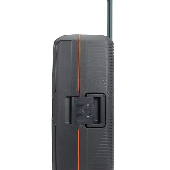 Decent 'Smart' Medium Trolley - Antraciet/Oranje 67x46x27cm