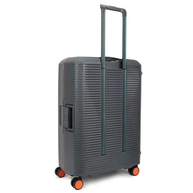 Decent 'Smart' Medium Trolley - Antraciet/Oranje 67x46x27cm