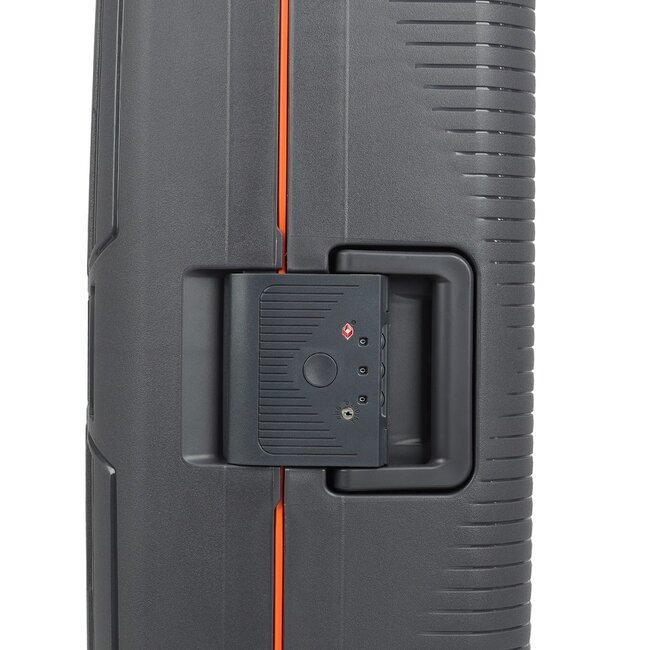 Decent 'Smart' Medium Trolley - Antraciet/Oranje 67x46x27cm