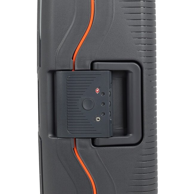 Decent 'Smart' Cabin Trolley - Antraciet/Oranje 55x40x20cm