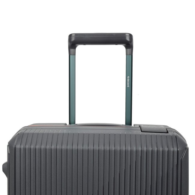 Decent 'Smart' Cabin Trolley - Antraciet/Oranje 55x40x20cm