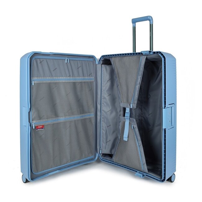 Decent 'Smart' Large Trolley - Licht Blauw 77x54,5x31,5cm