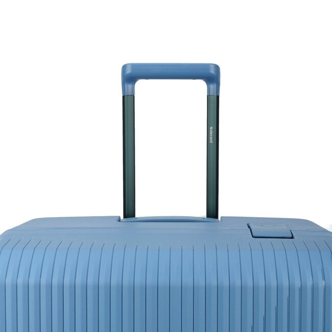 Decent 'Smart' Large Trolley - Licht Blauw 77x54,5x31,5cm