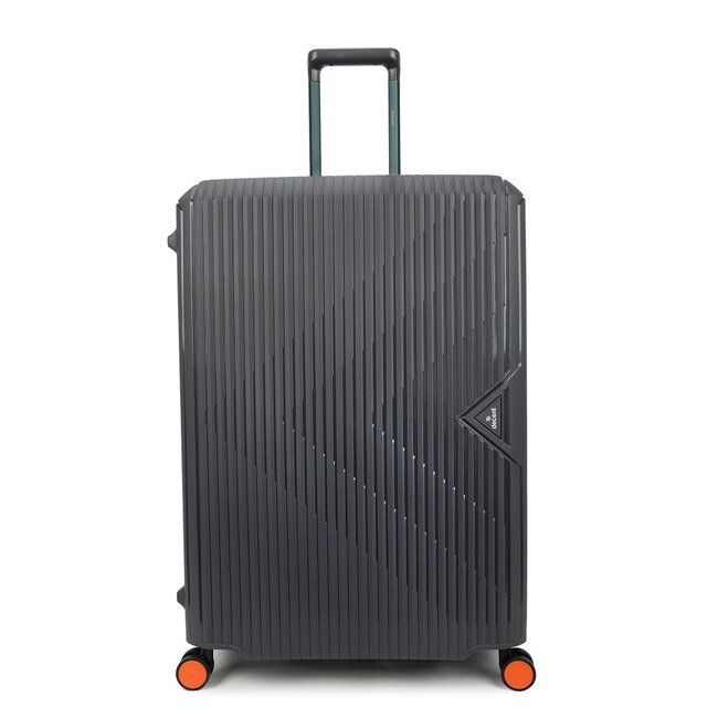 Decent 'Smart' Large Trolley - Antraciet/Oranje 77x54,5x31,5cm